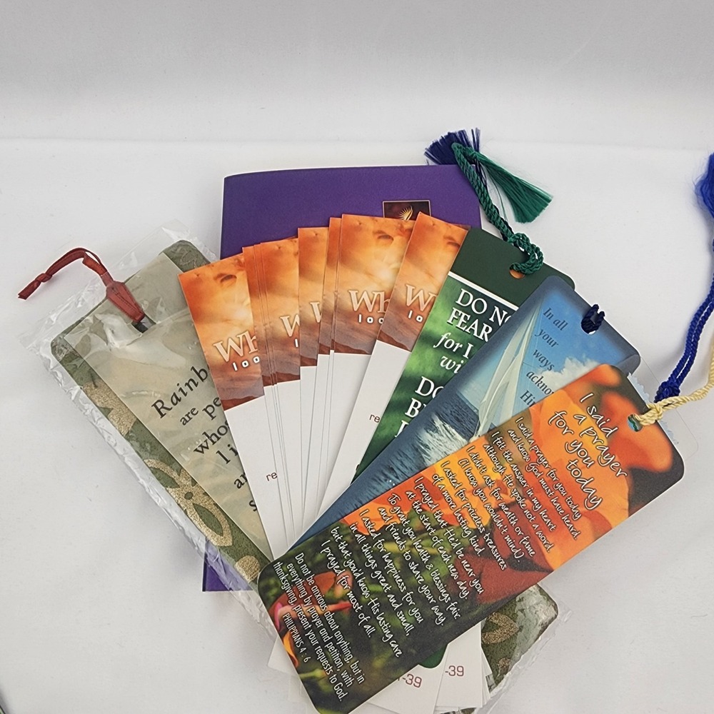 Lot Religious Prayer Cards ‎ Bookmarks  Touch Point For Women Book Magnets - Picture 11 of 12